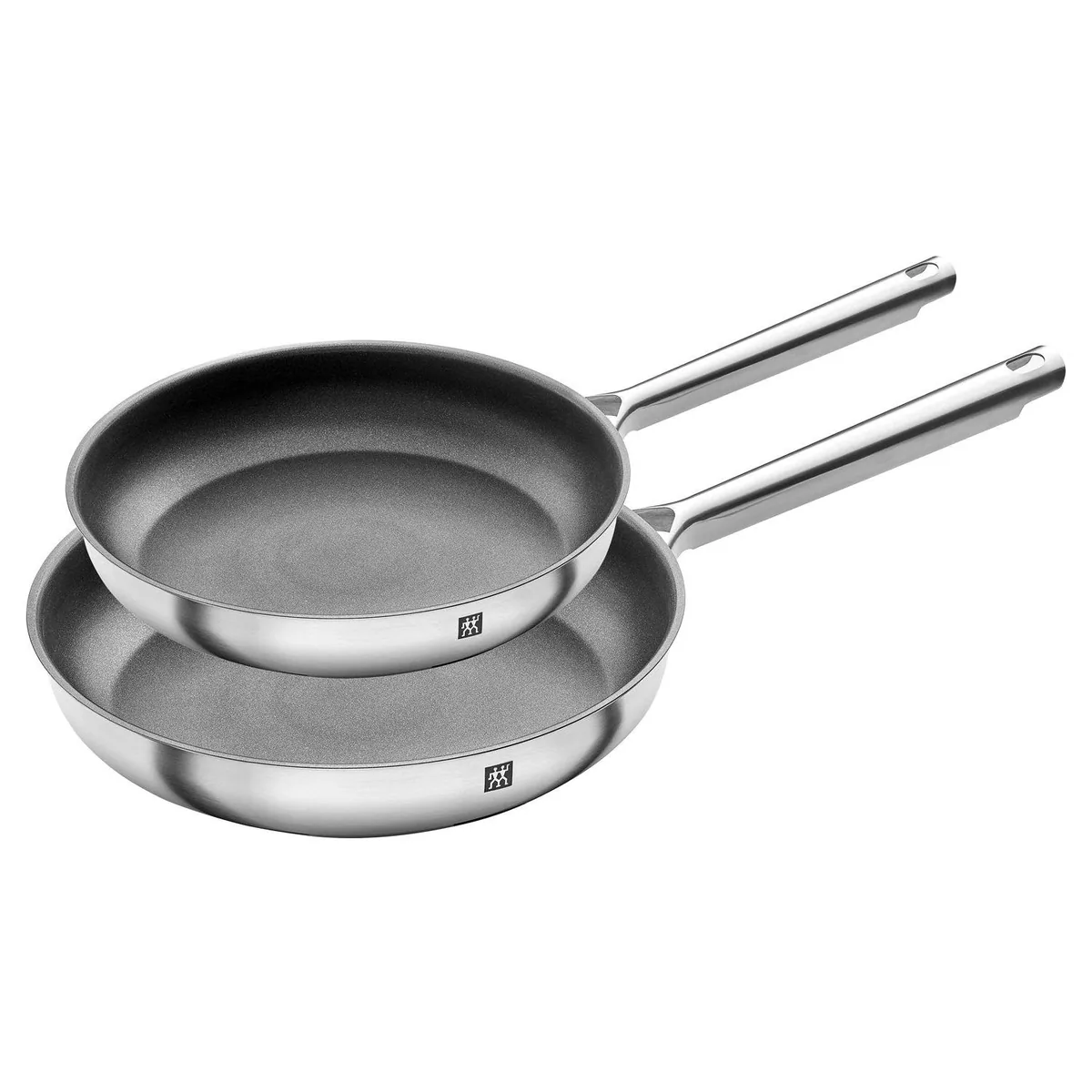 Zwilling TRUE FLOW Pfannenset 2-tlg., langlebiger Edelstahl, verschiedene Größen