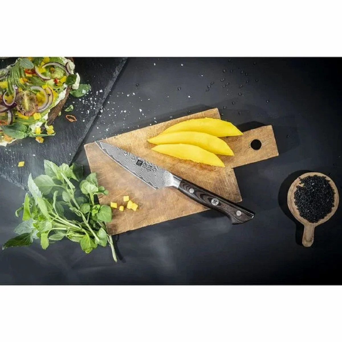 Zwilling Tanrei Spickmesser, 10 cm Klinge, 101 Lagen Premium-Stahl 2