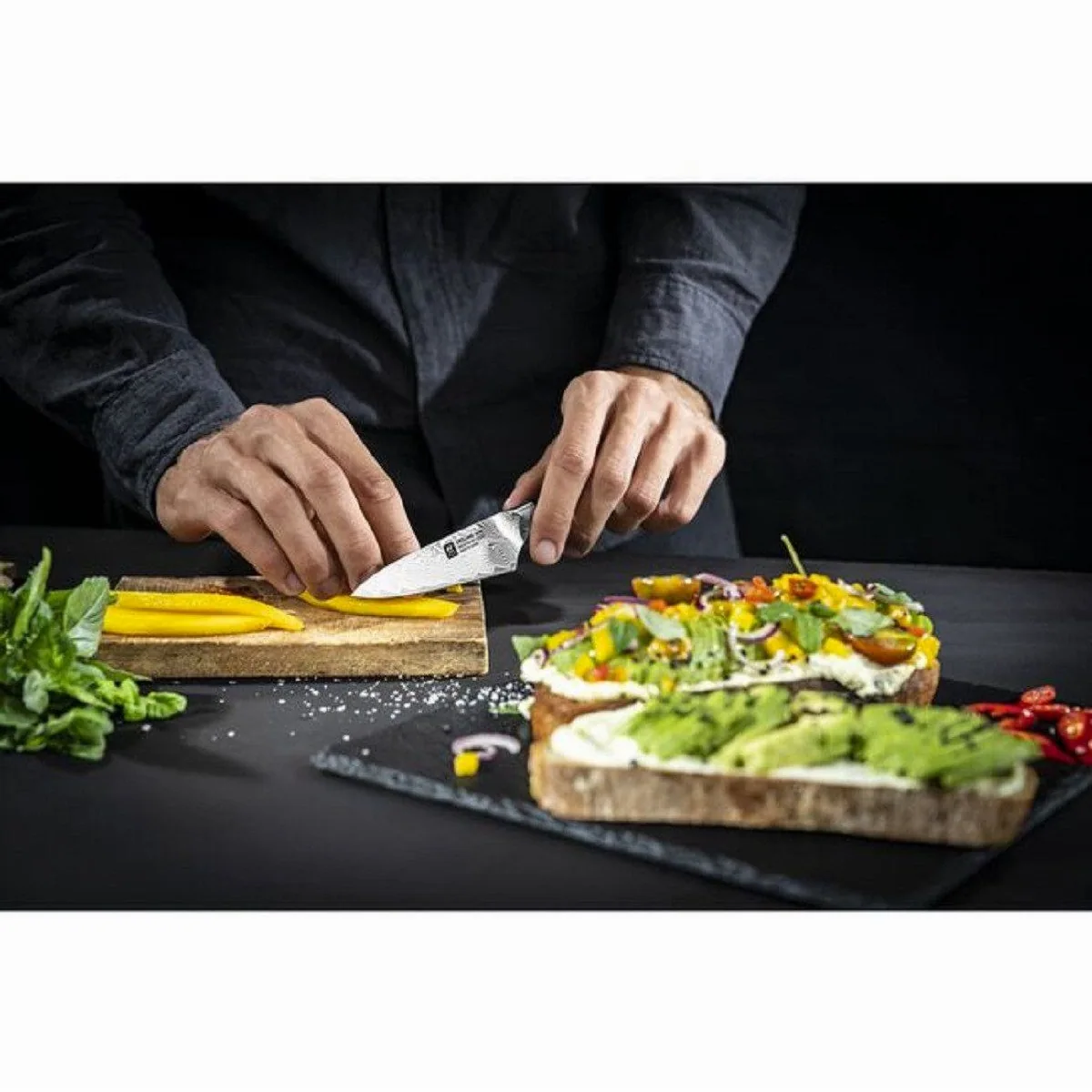 Zwilling Tanrei Spickmesser, 10 cm Klinge, 101 Lagen Premium-Stahl 3