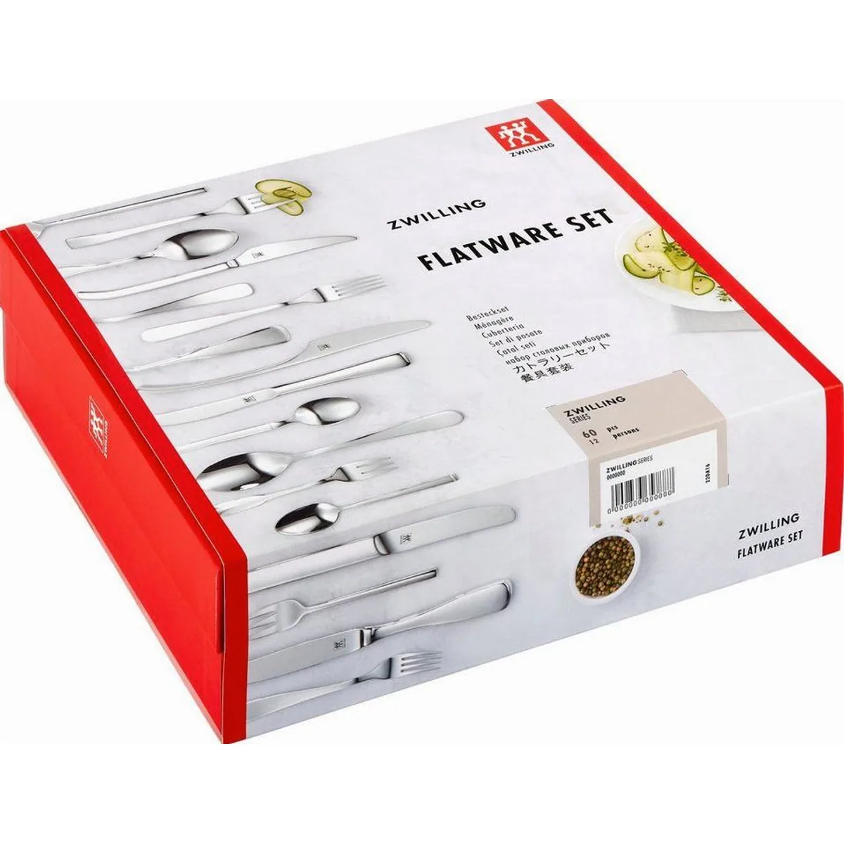 Zwilling Besteck-Set King, 60-tlg., für 12 Personen, rostfreier Edelstahl 2