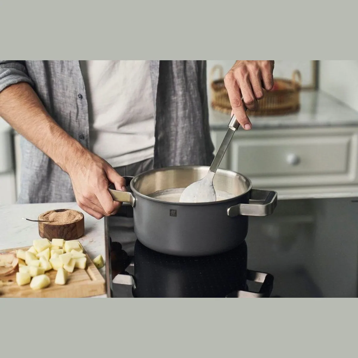 Zwilling Topf-Set Pure, 5-teilig, Edelstahl 18/10, optimale Wärmespeicherung 2