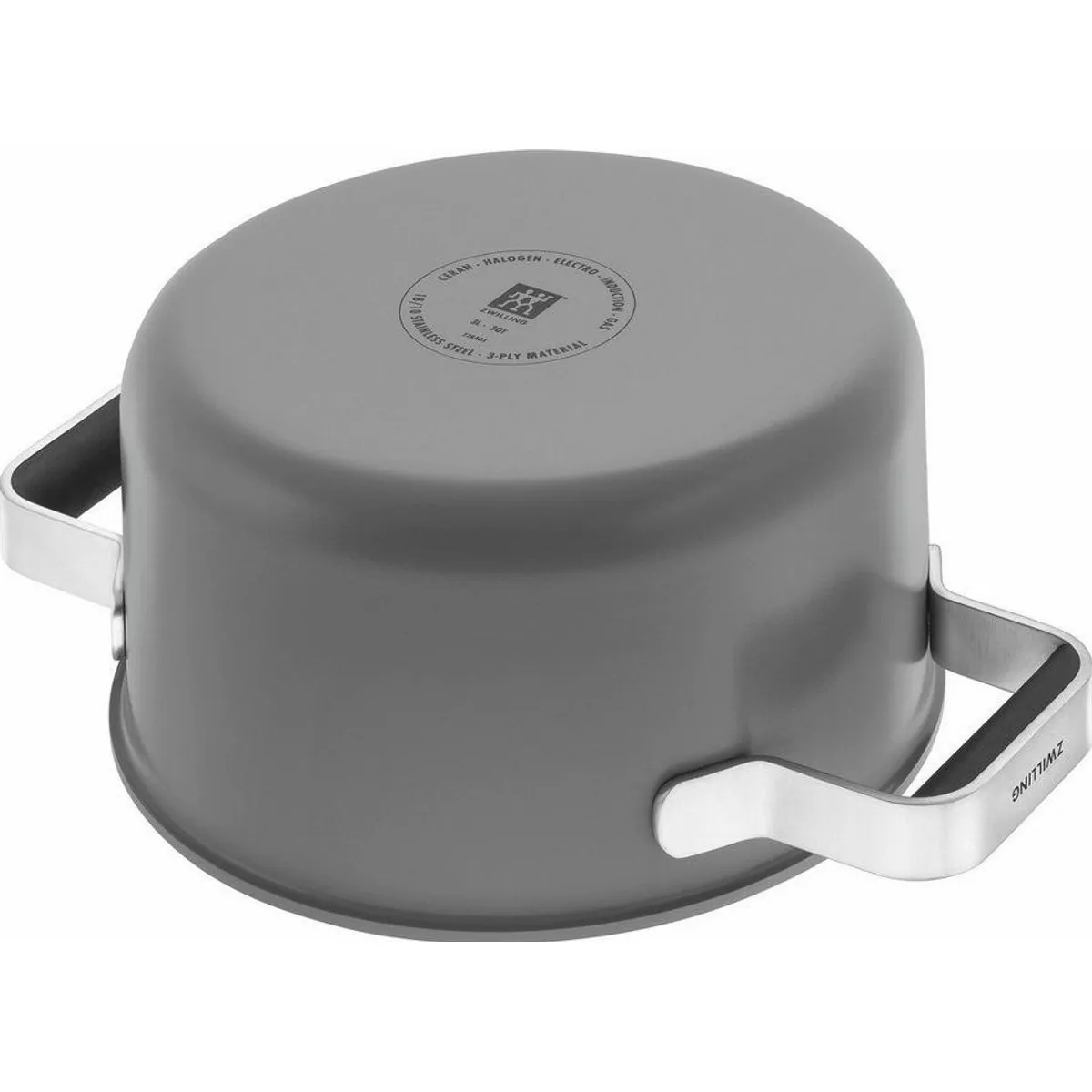 Zwilling Topf-Set Pure, 5-teilig, Edelstahl 18/10, optimale Wärmespeicherung 4