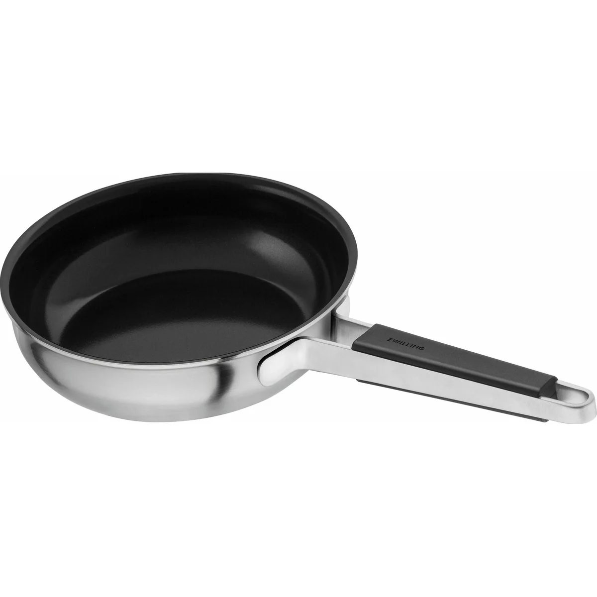 Zwilling Bratpfanne Pure, Edelstahl 18/10, langlebige Keramikbeschichtung, Stay-Cool Griffe